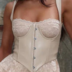 S / Khaki Corset