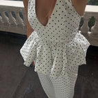 S / White
