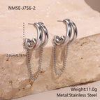 One Size / Steel Earrings