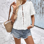 S / White