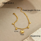 One Size / Gold Love Anklet