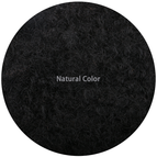 Natural color/(human hair can be bleached)