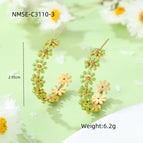 One Size / Light Green Earrings