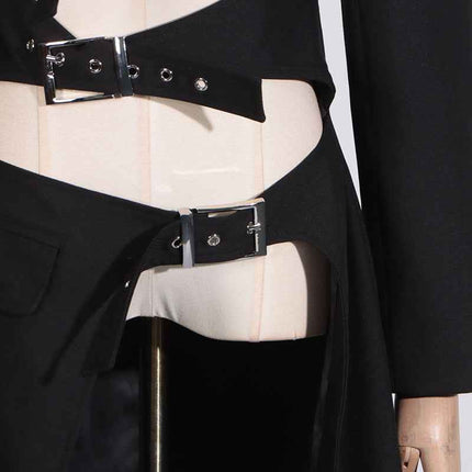 Irregular Asymmetric Jacket for Women MUNSIEUR