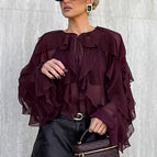S / Burgundy