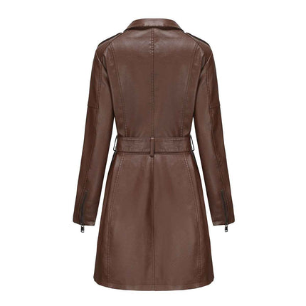 Mid Length Jacket Casual Women's Jackets