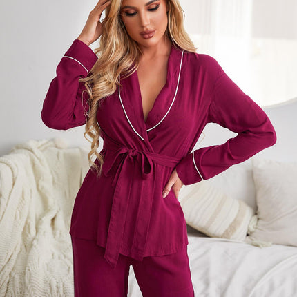 Cardigan Nightgown Ladies Sleepwear Pajamas