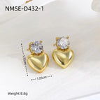 One Size / Love Heart Earrings