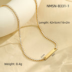 One Size / Gold Flat Necklace