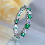 5号 / White and Green