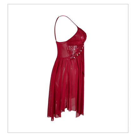 Mesh Nightgown Sleepwear Pajamas for Women
