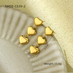 One Size / Golden Love Heart