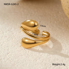 One Size / NMSR-G245-2 Three-Layer Ring