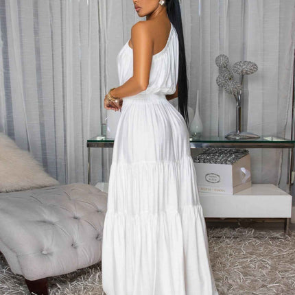 Solid Color Vacation Dress