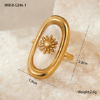 One Size / NMSR-G246-1 Sun Ring