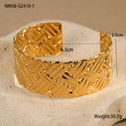 One Size / NMSB-G2410-1 Textured Bracelet