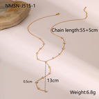 One Size / White Diamond Necklace