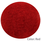 Big red (human hair can be bleached and dyed)