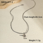 One Size / Steel Necklace