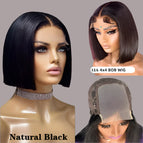 12A Natural Black 8 inch (130g 150% Human hair)