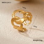 One Size / NMSR-G243-3 Circle Ring