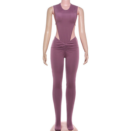 Jumpsuit Solid Color Two Piece Set New Arrivals
