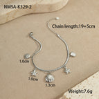 One Size / Steel Shell Anklet