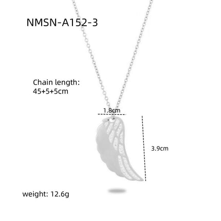 Lettering Private Exclusive Stainless Steel Necklace Special Interest Inlaid Zircon Titanium Steel Embellished