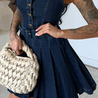 S / Navy Blue