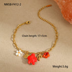 One Size / Red Turtle Bracelet