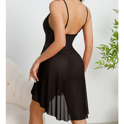 Mesh Nightgown Sleepwear Pajamas for Women