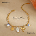 One Size / White Pearl Bracelet