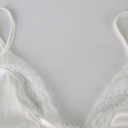 French Sling Pajamas Lace Sleepwear