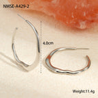 One Size / Steel Earrings