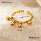 One Size / NMSR-G244-4 Ball Ring