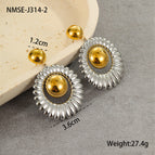 One Size / NMSE-J314-2 Steel Earrings