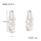 One Size / Steel Color White Diamond
