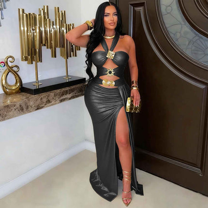 Women's Lacing Backless Sheath Dress New Arivals MUNSIEUR