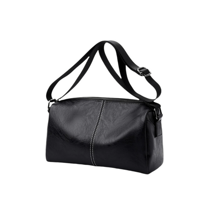 Japan Men's Portable Travel Commuter Small Shoulder Bag | New Niche Style Messenger Bag (PU Leather Crossbody Satchel)