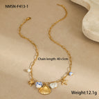 One Size / White Shell Necklace