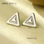 One Size / Triangle Steel Color