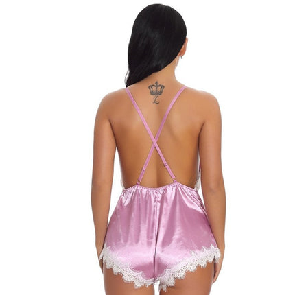 Lace Pajamas Set Loungewear Sleepwear