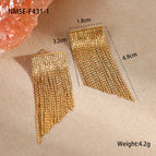 One Size / Gold Tassel Earrings