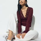 S / Burgundy