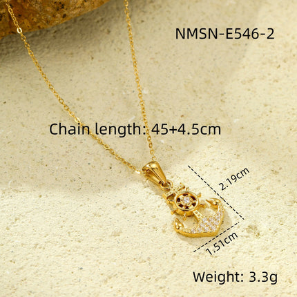 Ocean Necklace Bracelet Earrings Ring Set Niche Collection Ornament Women