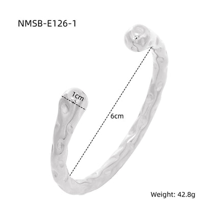 Pearl Zircon Titanium Steel Bracelet for Girls High Sense 18K Gold Stainless Steel Jewelry