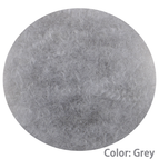 Gray (human hair can be bleached)
