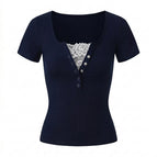 S / Navy Blue