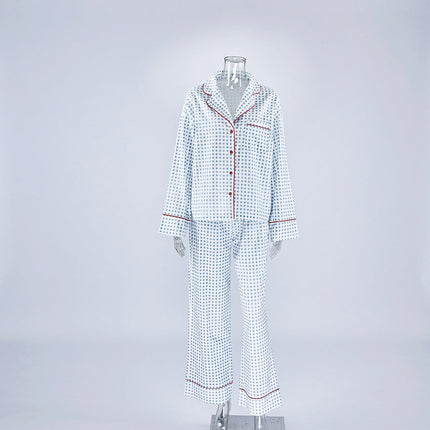 Women's Cotton Plaid Comfortable Sleepwear Loungewear for HER