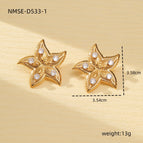 One Size / Starfish Earrings